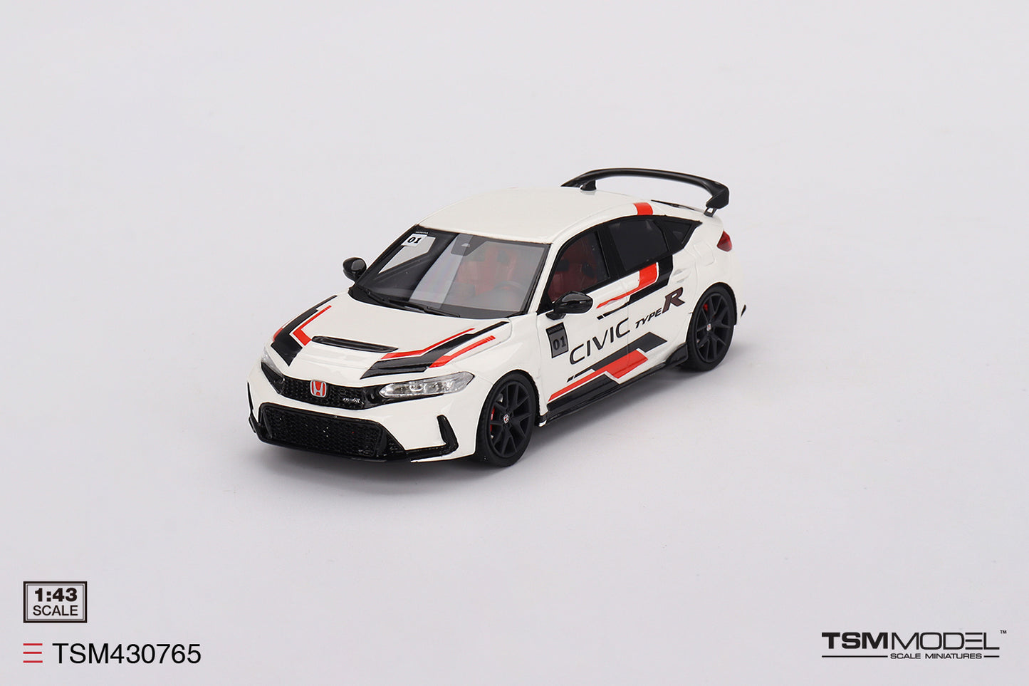 [ Back-order ] TSM TSM430765 1:43 Honda Civic Type R 2023 Honda Thanksday Vietnam model car