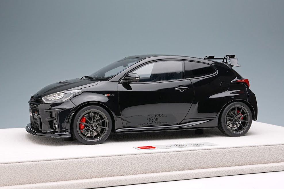 [ Back-order ] Make Up EIDOLON EML133C 1:18 Toyota GRMN Yaris Circuit Package 2022 Black