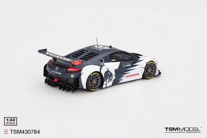 [ Back-order ] TSM TSM430784 1:43 Honda NSX GT3 EVO Red Bull Formula N?rburgring 2023 AlphaTauri model car
