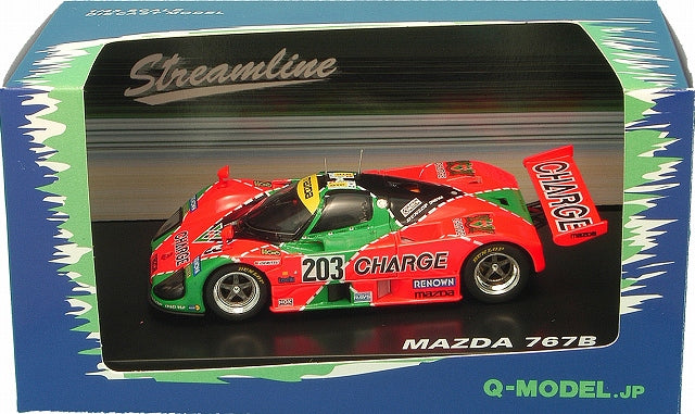 [Back-order] Q-MODEL QMC017 1:43 Charge Mazda 767B No. 203 1990LM Die-cast