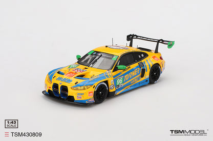 [ Back-order ] TSM TSM430809 1:43 BMW M4 GT3 IMSA Daytona 24 Hours 2024 #96 Turner Motorsport model car