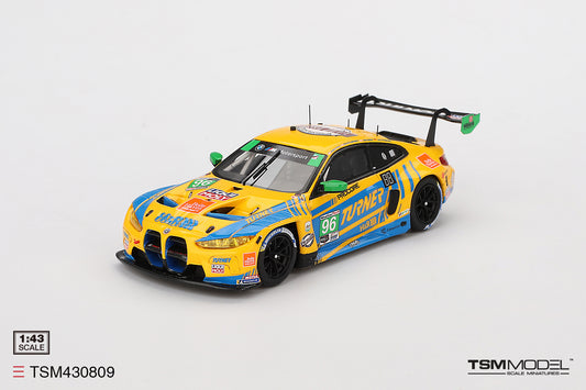 [ Back-order ] TSM TSM430809 1:43 BMW M4 GT3 IMSA Daytona 24 Hours 2024 #96 Turner Motorsport model car
