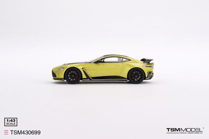[ Back-order ] TSM TSM430699 1:43 Aston Martin V12 Vantage Cosmopolitan Yellow model car