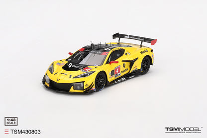 [ Back-order ] TSM TSM430803 1:43 Chevrolet Corvette Z06 GT3.R IMSA 24 Hours of Daytona 2024 #4 model car