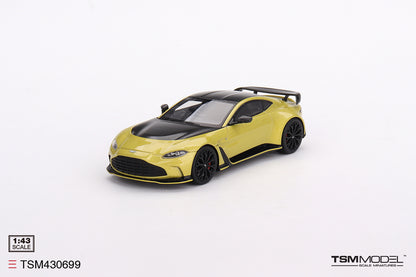 [ Back-order ] TSM TSM430699 1:43 Aston Martin V12 Vantage Cosmopolitan Yellow model car