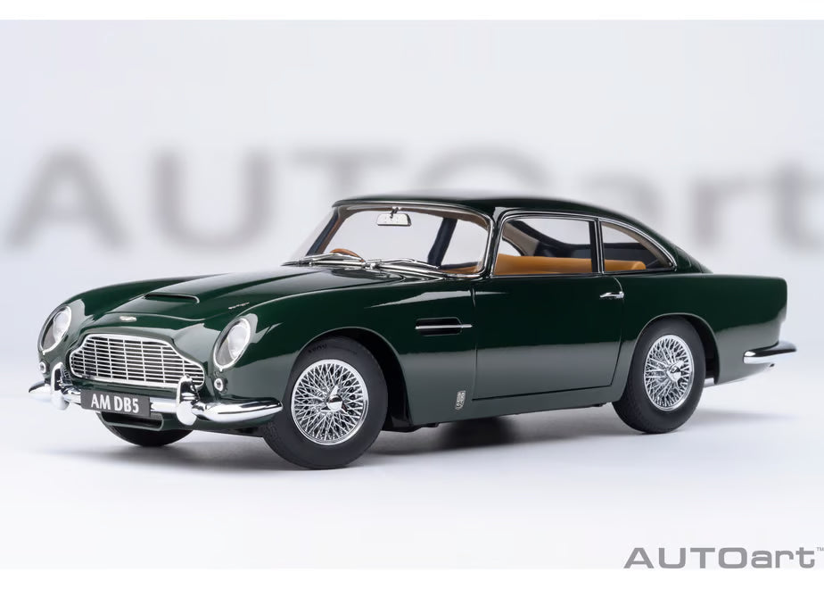 [ Back-order ] AUTOart 70286 1:18 Aston Martin DB5 Dark Green model car