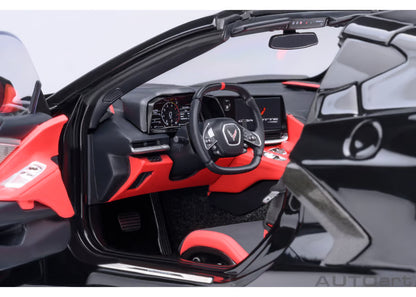 [ Back-order ] AUTOart 71280 1:18 Chevrolet Corvette Coupe C8 Stingray Z51 Black model car
