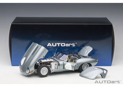 [ Back-order ] AUTOart 73646 1:18 Jaguar Lightweight E-Type Silver model car
