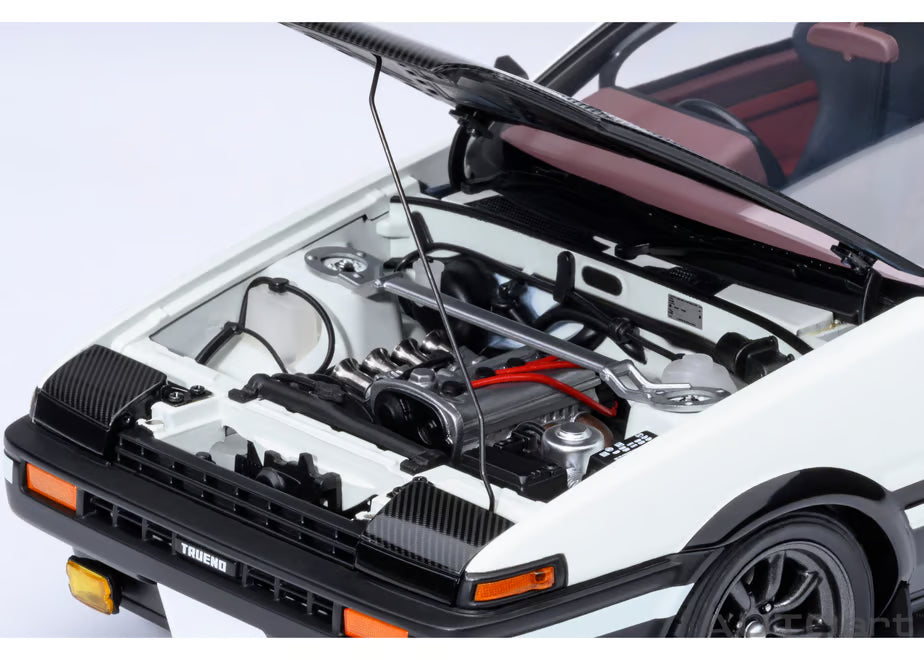 [ Back-order ] AUTOart 78787 1:18 Toyota Sprinter Trueno AE86 "Initial D" Project D Final ver. 30th Anniversary model car
