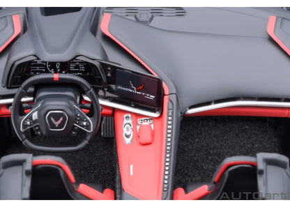 [ Back-order ] AUTOart 71280 1:18 Chevrolet Corvette Coupe C8 Stingray Z51 Black model car