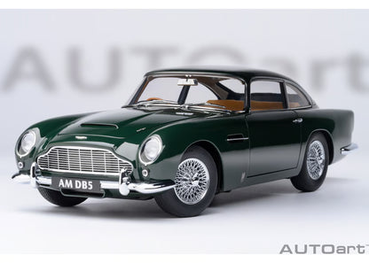 [ Back-order ] AUTOart 70286 1:18 Aston Martin DB5 Dark Green model car