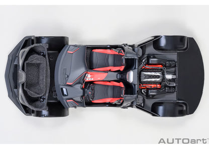 [ Back-order ] AUTOart 71280 1:18 Chevrolet Corvette Coupe C8 Stingray Z51 Black model car