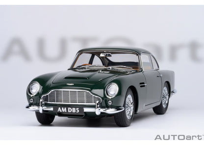 [ Back-order ] AUTOart 70286 1:18 Aston Martin DB5 Dark Green model car