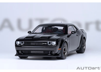 [ Back-order ] AUTOart 71765 1:18 Dodge Challenger SRT Superstock 23 Black model car