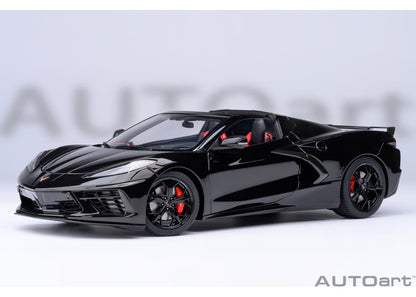 [ Back-order ] AUTOart 71280 1:18 Chevrolet Corvette Coupe C8 Stingray Z51 Black model car