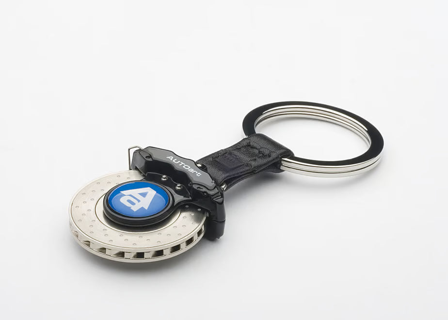 [ Back-order ] AUTOart 40093 Brake Disc Key Chain 6-POT Black Caliper