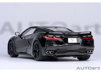[ Back-order ] AUTOart 71280 1:18 Chevrolet Corvette Coupe C8 Stingray Z51 Black model car