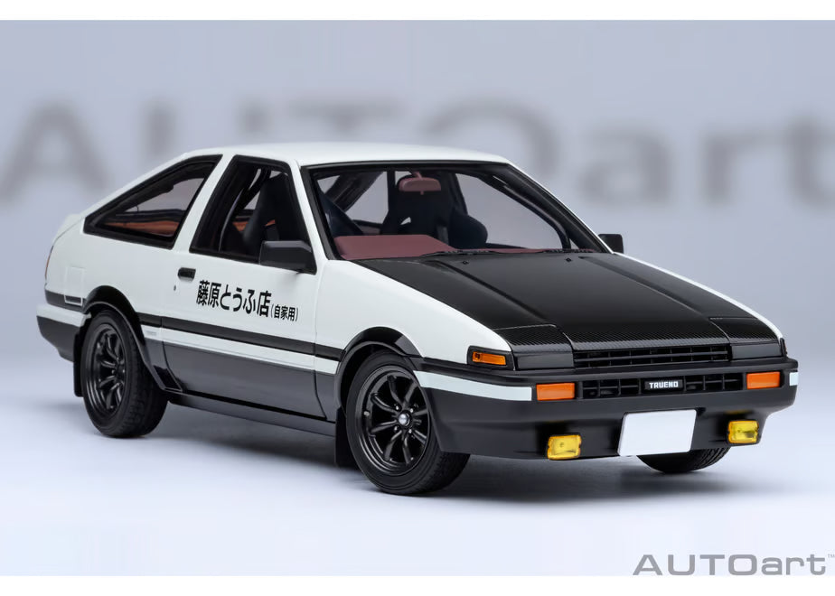 [ Back-order ] AUTOart 78787 1:18 Toyota Sprinter Trueno AE86 "Initial D" Project D Final ver. 30th Anniversary model car