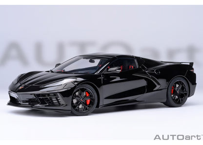 [ Back-order ] AUTOart 71280 1:18 Chevrolet Corvette Coupe C8 Stingray Z51 Black model car