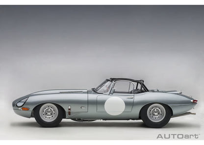 [ Back-order ] AUTOart 73646 1:18 Jaguar Lightweight E-Type Silver model car