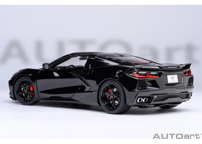 [ Back-order ] AUTOart 71280 1:18 Chevrolet Corvette Coupe C8 Stingray Z51 Black model car