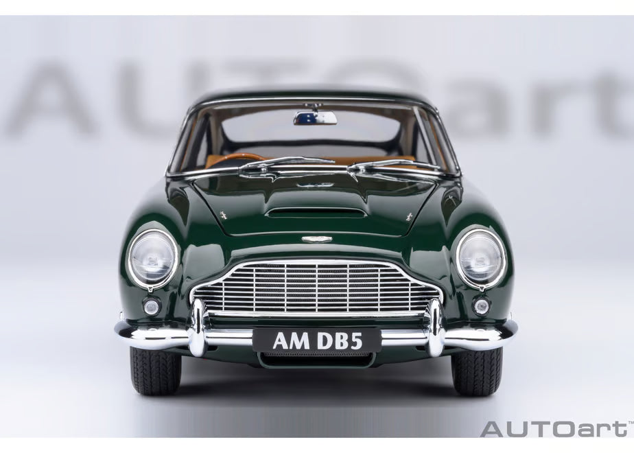 [ Back-order ] AUTOart 70286 1:18 Aston Martin DB5 Dark Green model car