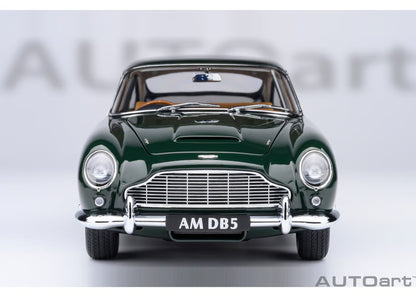 [ Back-order ] AUTOart 70286 1:18 Aston Martin DB5 Dark Green model car