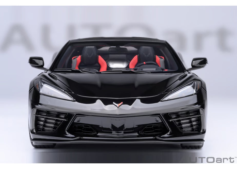 [ Back-order ] AUTOart 71280 1:18 Chevrolet Corvette Coupe C8 Stingray Z51 Black model car