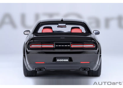 [ Back-order ] AUTOart 71765 1:18 Dodge Challenger SRT Superstock 23 Black model car
