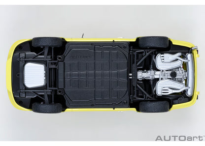 [ Back-order ] AUTOart 78033 1:18 Porsche 911 Carrera 2.7 RS Light Yellow Green Stripe model car
