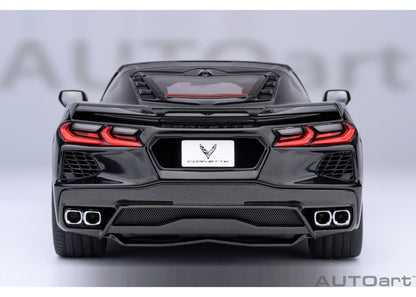[ Back-order ] AUTOart 71280 1:18 Chevrolet Corvette Coupe C8 Stingray Z51 Black model car