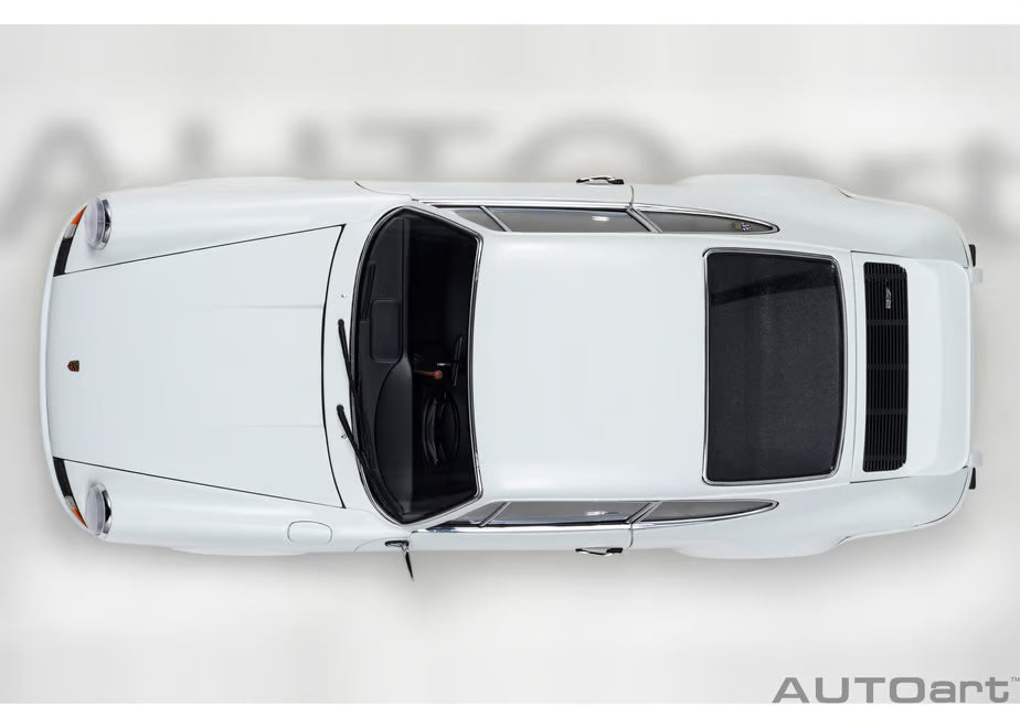 [ Back-order ] AUTOart 78030 1:18 Porsche 911 Carrera 2.7 RS Grand Prix White Red Stripe model car