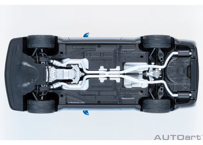 [ Back-order ] AUTOart 71767 1:18 Dodge Challenger SRT Superstock 23 Pearl Blue Carbon Black Stripe model car