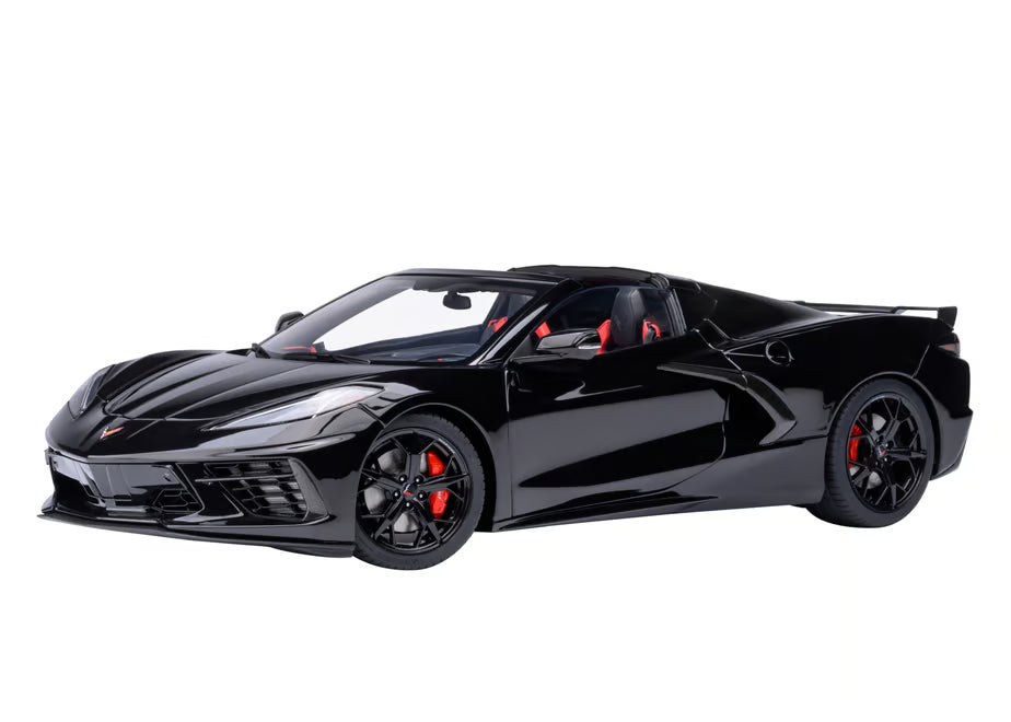 [ Back-order ] AUTOart 71280 1:18 Chevrolet Corvette Coupe C8 Stingray Z51 Black model car