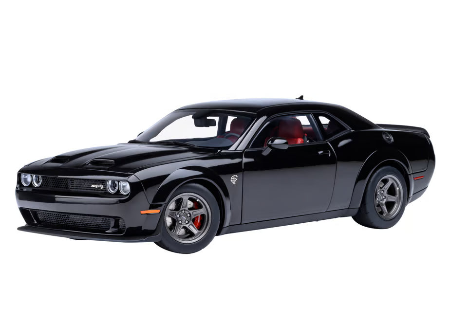 [ Back-order ] AUTOart 71765 1:18 Dodge Challenger SRT Superstock 23 Black model car