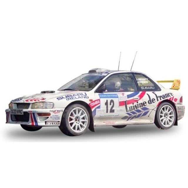 [ Pre-order ] 5752 SunStar 1:18 Subaru Impreza S6 WRC2000 2022 Jim Clark Memorial Rally Winner #12 A.Nesbitt/J.O'Brien