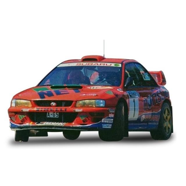 [ Pre-order ] 5782 SunStar 1:18 Subaru Impreza S5 WRC1997 1999 Rally Deutschland Winner #1 A.Kremer/F.BerBen
