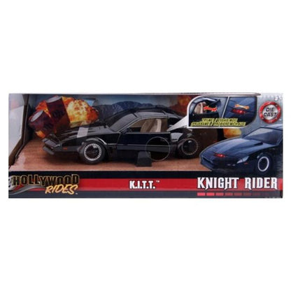 JADA30086 JadaToys 1:24 HOLLYWOOD RIDES Knight 2000 K.I.T.T. (Knight Rider) Scanner (Night Flasher) with lighting gimmick