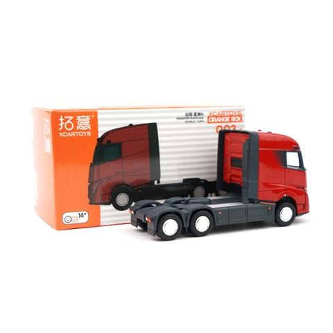 CH003-3 拓意 XCARTOYS 1:64 Geely FARIZON Homtruck Xinghan H Red Geely Automobile Farizon Homtruck (Trailer Head) Glory Red