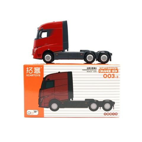 CH003-3 拓意 XCARTOYS 1:64 Geely FARIZON Homtruck Xinghan H Red Geely Automobile Farizon Homtruck (Trailer Head) Glory Red