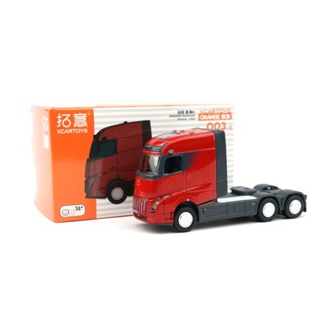 CH003-3 拓意 XCARTOYS 1:64 Geely FARIZON Homtruck Xinghan H Red Geely Automobile Farizon Homtruck (Trailer Head) Glory Red