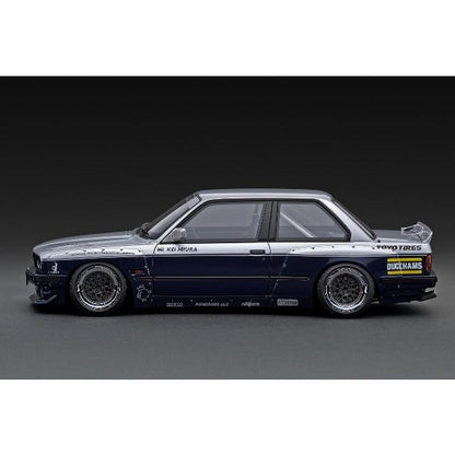 IG3717 ignition model 1:18 PANDEM 30 Silver / Blue model car