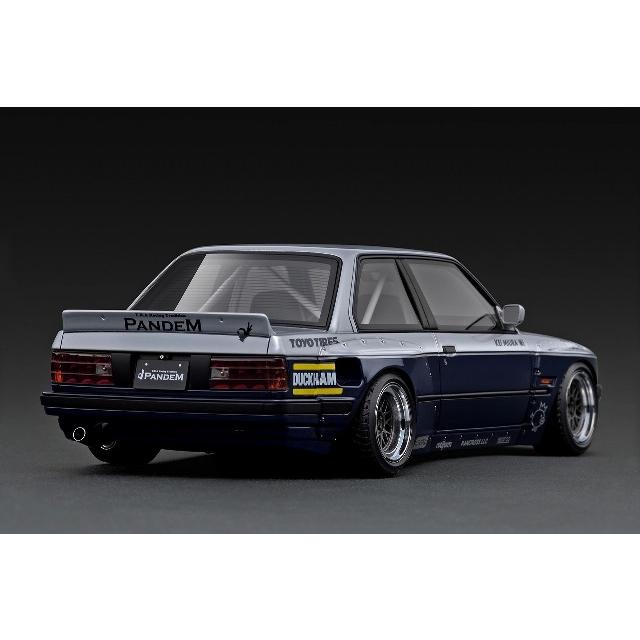 IG3717 ignition model 1:18 PANDEM 30 Silver / Blue model car
