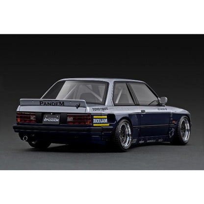 IG3717 ignition model 1:18 PANDEM 30 Silver / Blue model car