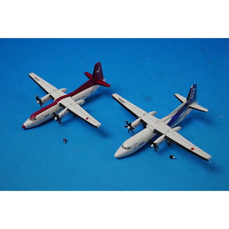 1:500 Fokker 50 ANK ANA Triton 2set JA8200 JA8889 NHS52005 ANA airplane model