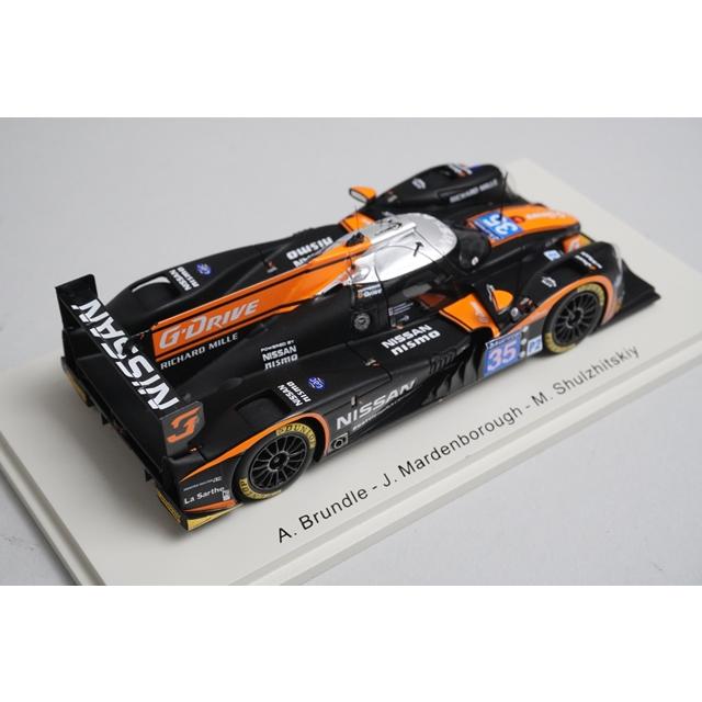 1:43 Spark S4216 Ligier JS P2 Nissan OAK Racing Le Mans 9th 2014 #35 A. Brundle model car