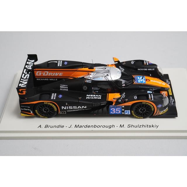 1:43 Spark S4216 Ligier JS P2 Nissan OAK Racing Le Mans 9th 2014 #35 A. Brundle model car