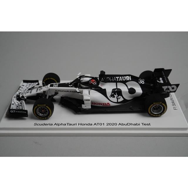 1:43 SPARK FS40 F1 Scuderia AlphaTauri Honda AT01 Abu Dhabi Test 2020 #38 "First Step" Yuki Tsunoda