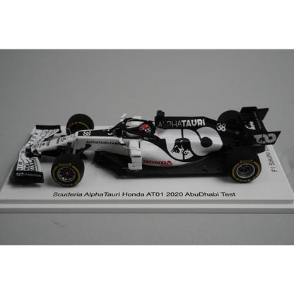 1:43 SPARK FS40 F1 Scuderia AlphaTauri Honda AT01 Abu Dhabi Test 2020 #38 "First Step" Yuki Tsunoda
