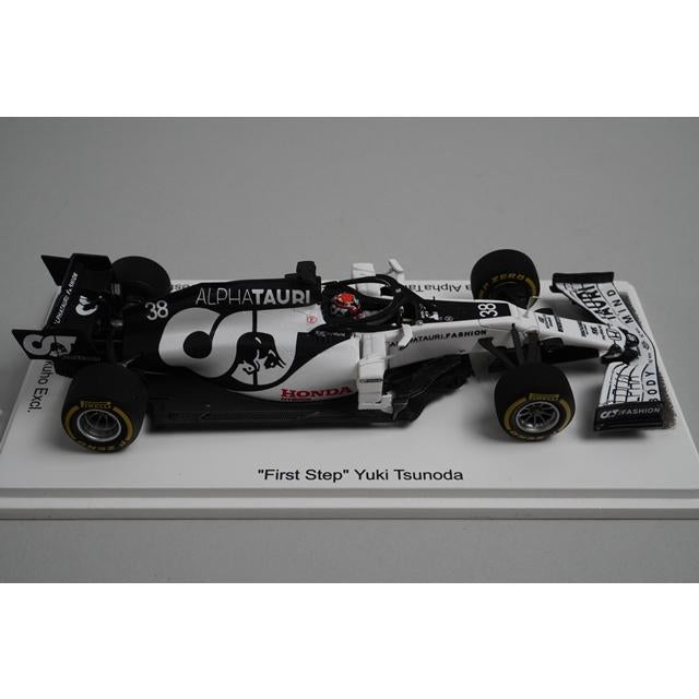 1:43 SPARK FS40 F1 Scuderia AlphaTauri Honda AT01 Abu Dhabi Test 2020 #38 "First Step" Yuki Tsunoda